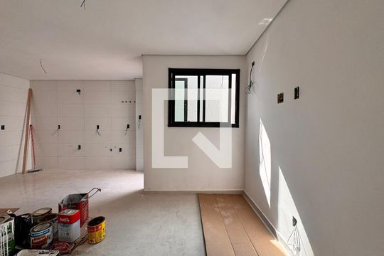 Sala de apartamento para alugar com 3 quartos, 85m² em Paraíso, Santo André