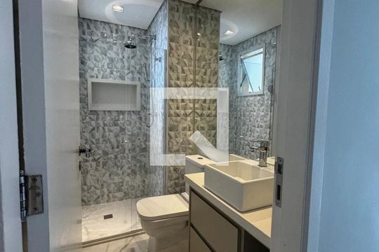 Banheiro de apartamento à venda com 3 quartos, 90m² em Alto da Mooca, São Paulo