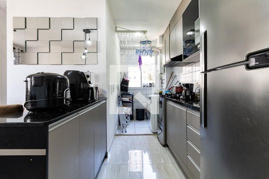 Cozinha de apartamento à venda com 2 quartos, 40m² em Jardim Sao Saverio, São Paulo