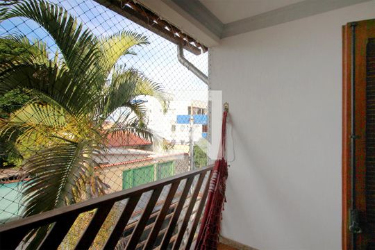 Varanda do Quarto 2 de casa à venda com 4 quartos, 316m² em Renascença, Belo Horizonte
