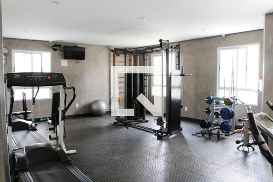 Condomínio - Academia  de apartamento para alugar com 2 quartos, 67m² em Tatuapé, São Paulo