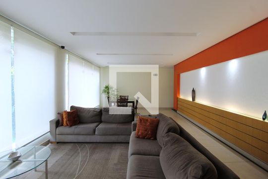 Área Comum - Sala de Reunião de apartamento para alugar com 1 quarto, 47m² em Moema, São Paulo