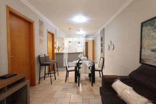 Sala de apartamento para alugar com 2 quartos, 55m² em Jardim Nova Alianca, Ribeirão Preto