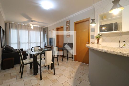 Sala de apartamento para alugar com 2 quartos, 55m² em Jardim Nova Alianca, Ribeirão Preto