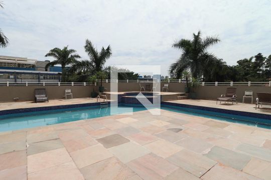 Área comum - Piscina de kitnet/studio para alugar com 2 quartos, 55m² em Jardim Nova Alianca, Ribeirão Preto