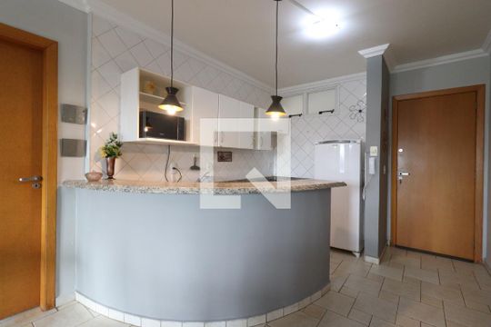 Cozinha de apartamento para alugar com 2 quartos, 55m² em Jardim Nova Alianca, Ribeirão Preto