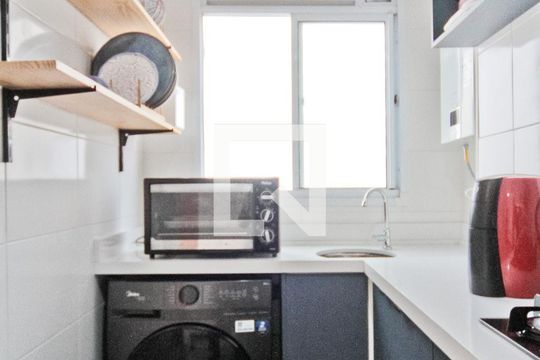 Área de Serviço de apartamento para alugar com 2 quartos, 43m² em Jardim Iris, São Paulo
