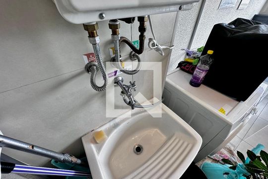 Área de Serviço de apartamento à venda com 2 quartos, 68m² em Santo Amaro, São Paulo
