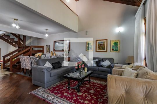 Sala de casa à venda com 5 quartos, 376m² em Jardim Itu, Porto Alegre