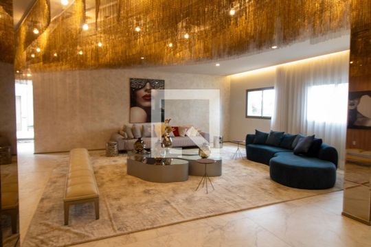 Hall Social / Salão de Festas de kitnet/studio à venda com 1 quarto, 26m² em Brooklin, São Paulo