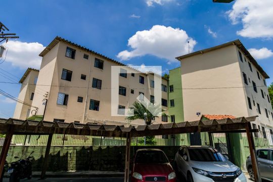 Fachada de apartamento para alugar com 2 quartos, 44m² em Conjunto Promorar Raposo Tavares, São Paulo