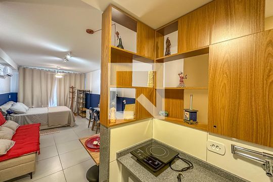 Cozinha de apartamento à venda com 1 quarto, 35m² em Centro, Rio de Janeiro