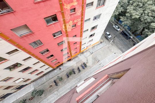 Vista do Quarto de apartamento à venda com 1 quarto, 29m² em Sé, São Paulo
