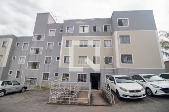 Fachada do bloco de apartamento para alugar com 2 quartos, 54m² em Angola, Betim