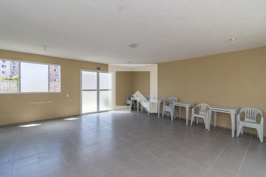 Área comum - Salão de festas de apartamento para alugar com 2 quartos, 45m² em Mário Quintana, Porto Alegre