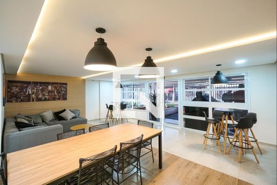Condomínio - Salão de Festas  de apartamento à venda com 2 quartos, 42m² em Chácara Califórnia, São Paulo