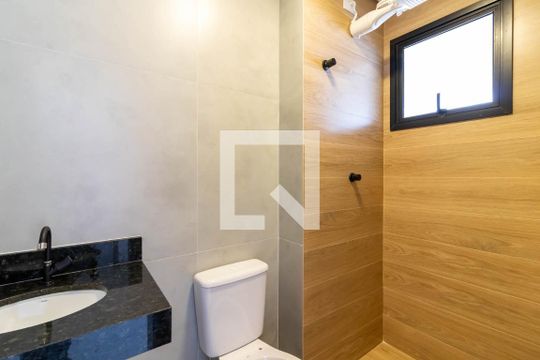 Banheiro de apartamento para alugar com 1 quarto, 32m² em Carandiru, São Paulo