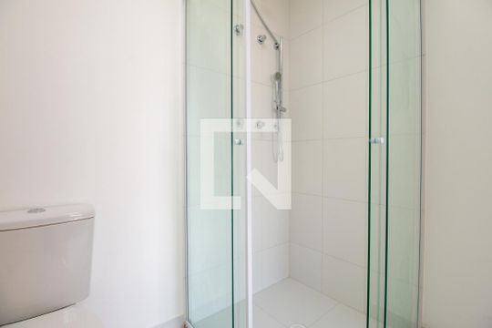 Banheiro de apartamento para alugar com 1 quarto, 26m² em Brooklin, São Paulo