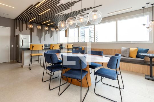 Espaço Gourmet de apartamento para alugar com 1 quarto, 38m² em Vila Sao Francisco (zona Sul), São Paulo