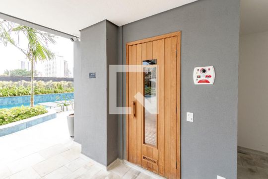 Sauna de apartamento para alugar com 1 quarto, 38m² em Vila Sao Francisco (zona Sul), São Paulo