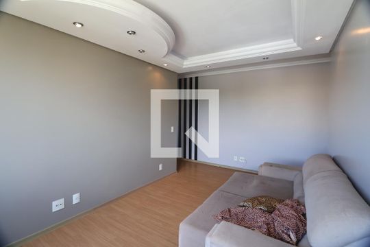 Sala de apartamento à venda com 2 quartos, 75m² em Marechal Rondon, Canoas