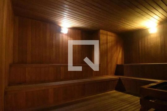 Área comum - Sauna de kitnet/studio para alugar com 1 quarto, 36m² em Campo Belo, São Paulo