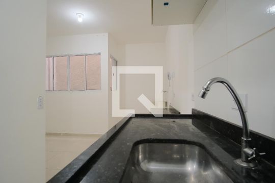 Cozinha de apartamento para alugar com 1 quarto, 22m² em Cidade Mãe do Céu, São Paulo