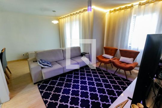 Sala de apartamento à venda com 2 quartos, 68m² em Parque Reboucas, São Paulo