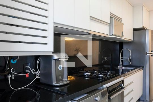 Área de serviço de apartamento à venda com 3 quartos, 75m² em Jardim Paramount, São Bernardo do Campo