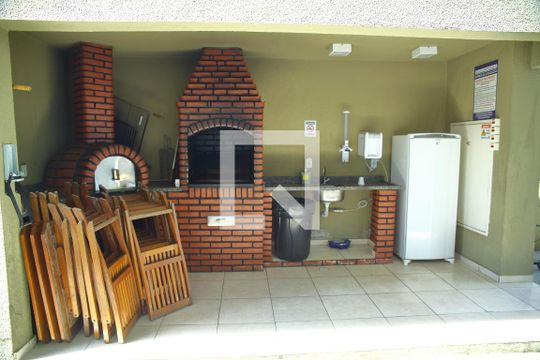 Área comum - Churrasqueira de apartamento para alugar com 2 quartos, 43m² em Assunção, São Bernardo do Campo