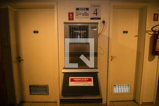 Área comum - Maquina de gelo de apartamento para alugar com 1 quarto, 52m² em Barra da Tijuca, Rio de Janeiro