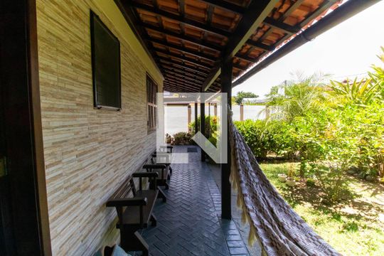 Varanda da Sala de casa de condomínio à venda com 6 quartos, 456m² em Itacoatiara, Niterói