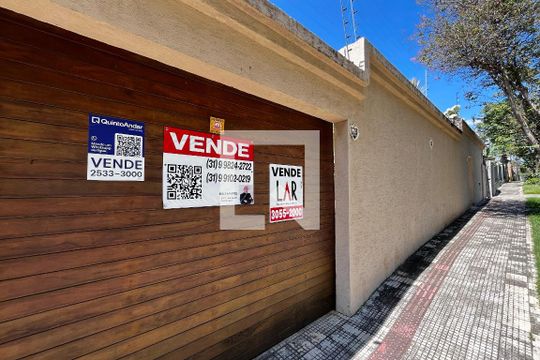 Fachada - Placa de casa à venda com 5 quartos, 370m² em São Luiz, Belo Horizonte