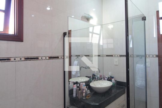 Banheiro do Quarto 1 de casa à venda com 5 quartos, 370m² em São Luiz, Belo Horizonte