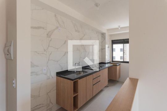 Cozinha de apartamento para alugar com 2 quartos, 55m² em Jardim Guarani, Campinas