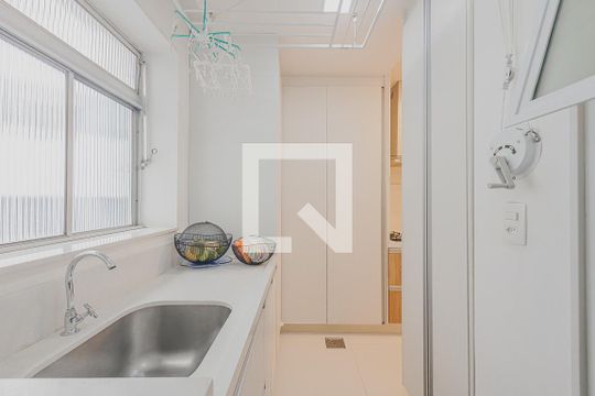 Área de Serviço de apartamento à venda com 1 quarto, 57m² em Pinheiros, São Paulo