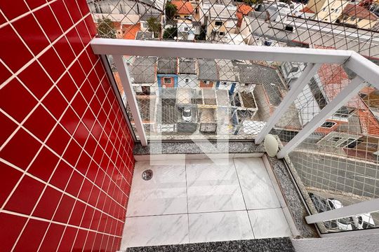 Sacada de apartamento à venda com 2 quartos, 52m² em Santa Terezinha, Santo André
