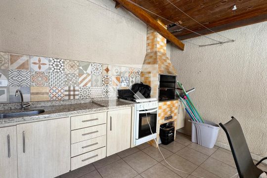 Churrasqueira de casa de condomínio à venda com 3 quartos, 270m² em Parque Viana, Barueri