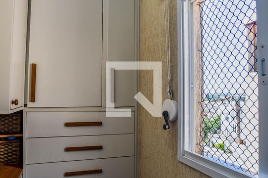 Área de Serviço de apartamento à venda com 2 quartos, 110m² em Jardim Paraiso, Santo André