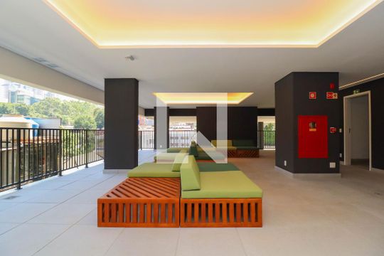 Área comum de apartamento para alugar com 1 quarto, 47m² em Pinheiros, São Paulo
