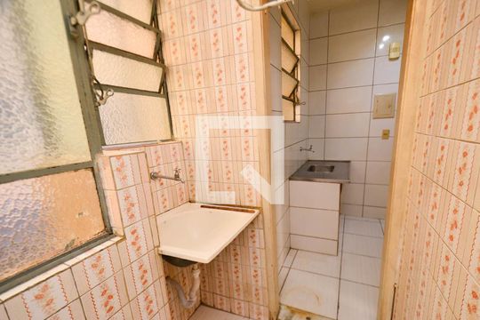 Area serviço de apartamento à venda com 1 quarto, 45m² em Centro, Belo Horizonte