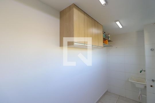 Cozinha de apartamento para alugar com 2 quartos, 48m² em Bonfim Paulista, Ribeirão Preto