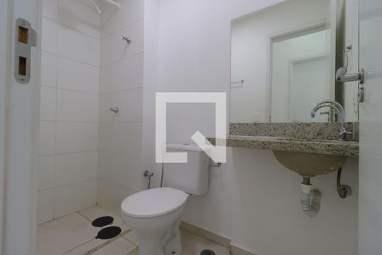 Banheiro  de apartamento para alugar com 2 quartos, 48m² em Bonfim Paulista, Ribeirão Preto