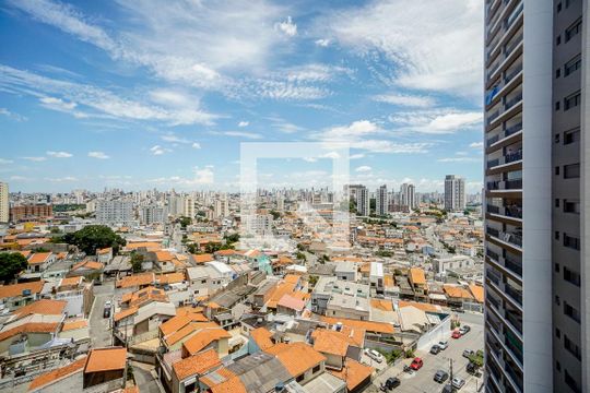 Vista do quarto de kitnet/studio para alugar com 1 quarto, 27m² em Vila Matilde, São Paulo