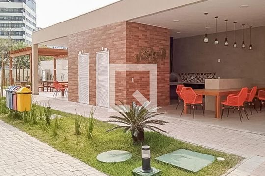 Área comum de apartamento para alugar com 2 quartos, 45m² em Várzea da Barra Funda, São Paulo
