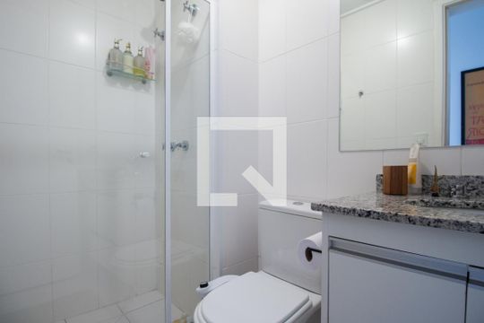 Banheiro 2 de apartamento para alugar com 2 quartos, 70m² em Vila Cruzeiro, São Paulo
