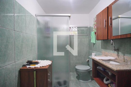 Banheiro de casa à venda com 2 quartos, 180m² em Canudos, Novo Hamburgo