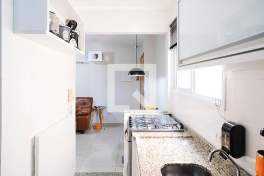 Cozinha de apartamento à venda com 1 quarto, 57m² em Boa Vista, São Caetano do Sul