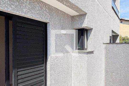 Varanda da Suíte de apartamento para alugar com 2 quartos, 58m² em Vila Eldizia, Santo André