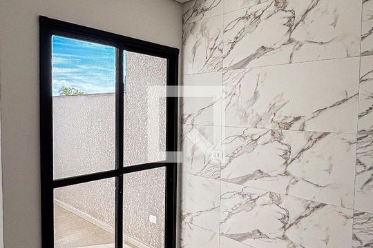Cozinha de apartamento para alugar com 2 quartos, 58m² em Vila Eldizia, Santo André